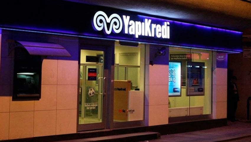 Yapı Kredi Bank Turkey Branch Exterior