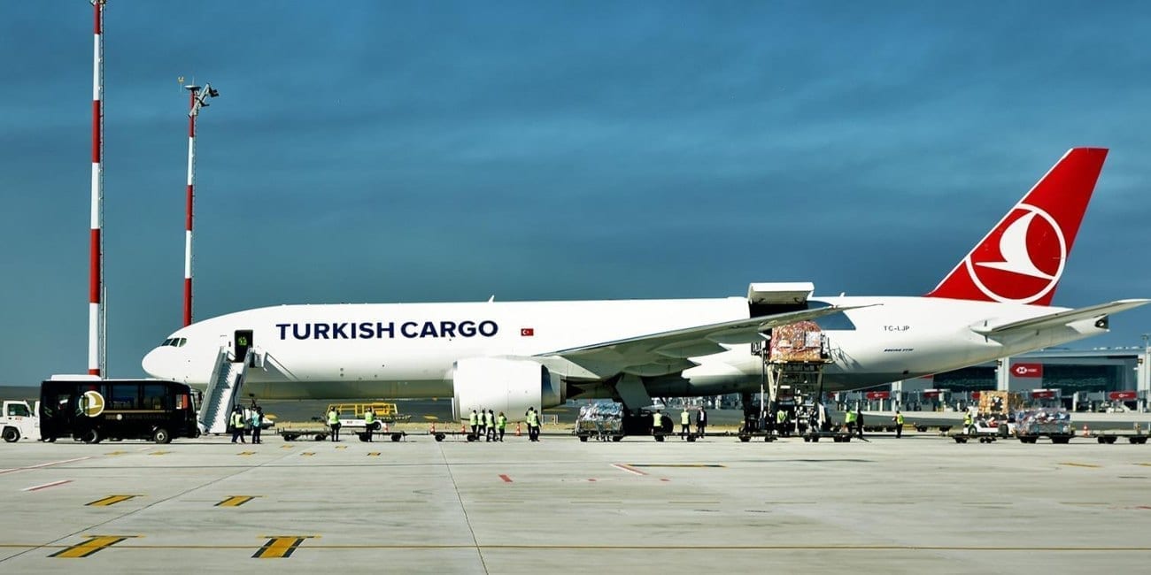 شركة شحن الخطوط الجوية التركية