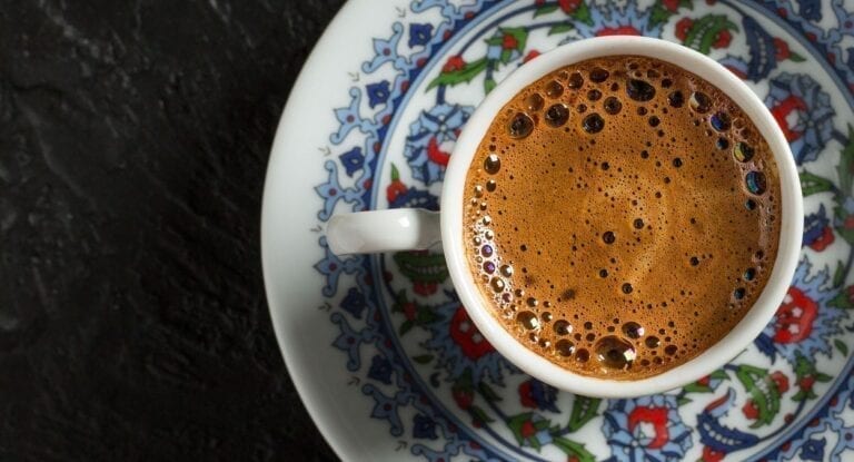 La historia del café turco
