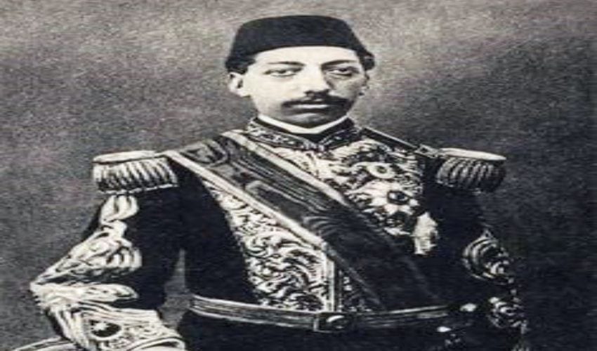 السلطان محمد رشاد في شبابه