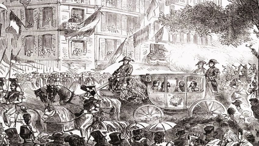 Sultan Abdülaziz Europareise Sultan Abdülaziz in Europa