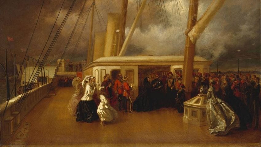 Reina Victoria y Abdülaziz La Reina Victoria y el Sultán Abdülaziz