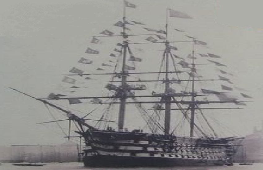 Le navire ottoman Mahmudiye
