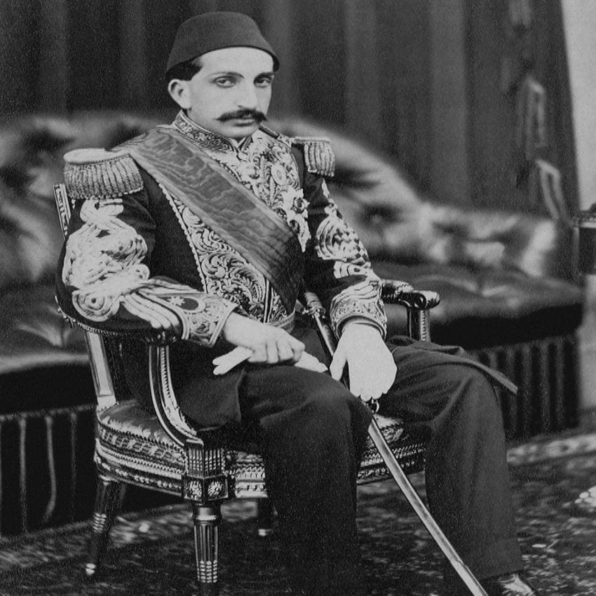 السلطان عبد الحميد الثاني في شبابه 1