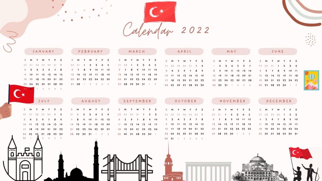 2022 Turkey holiday calendar 1024x576 1