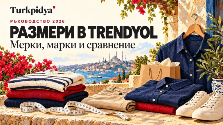 Размери в Trendyol: мерки, марки и сравнение — илюстрация на Turkpidya