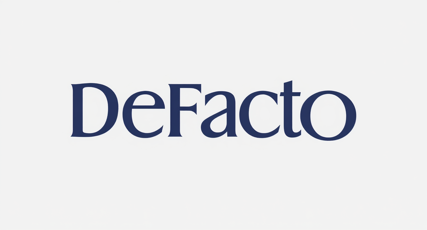 defacto logo
