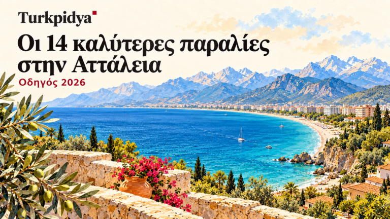 Οι 14 καλύτερες παραλίες στην Αττάλεια