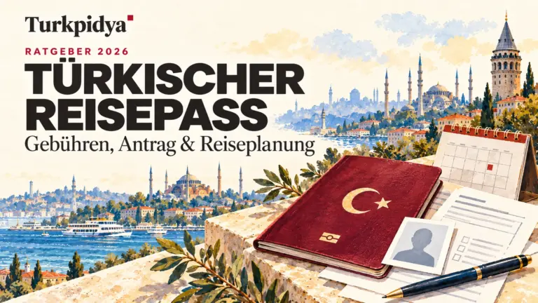 Türkischer Reisepass 2026: Gebühren, Antrag und Reiseplanung