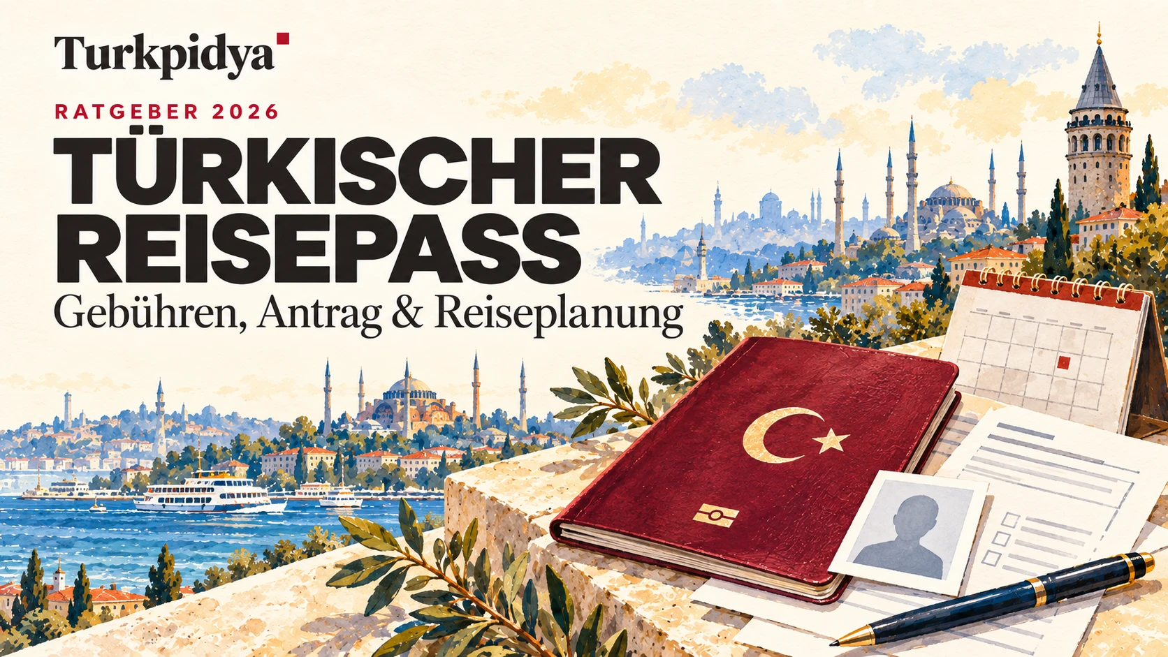 Türkischer Reisepass 2026: Gebühren, Antrag und Reiseplanung