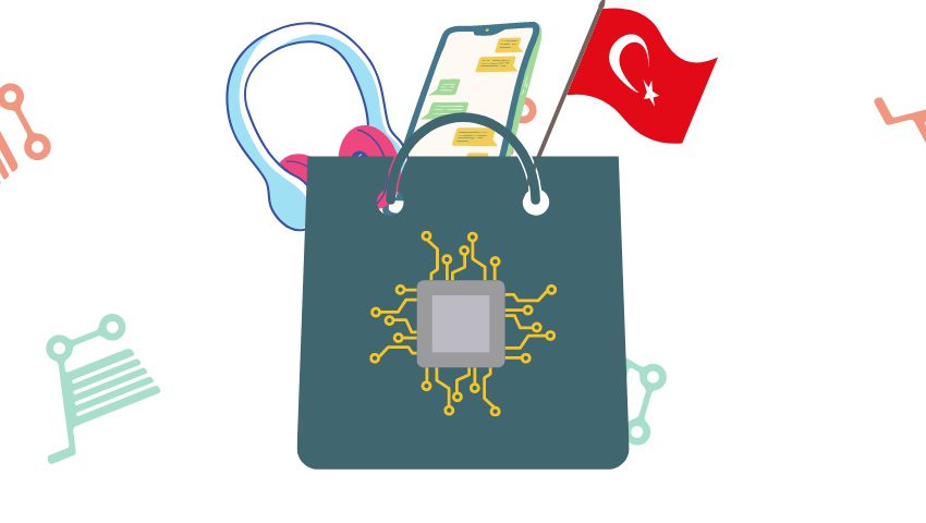 Web d'achat d'électronique en ligne en Turquie