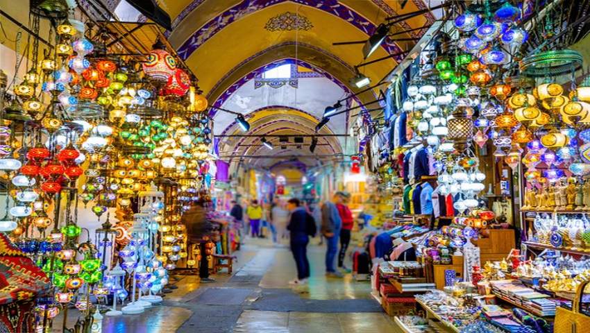 伊斯坦布尔的街头市场