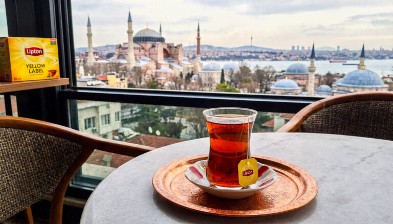 Lipton Türkei Teeglas
