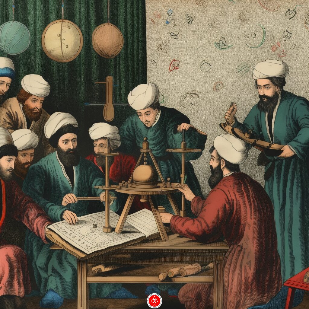 Ottoman school physics class