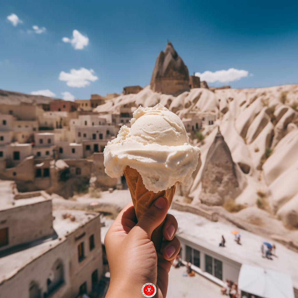 Ice cream in cappadocia