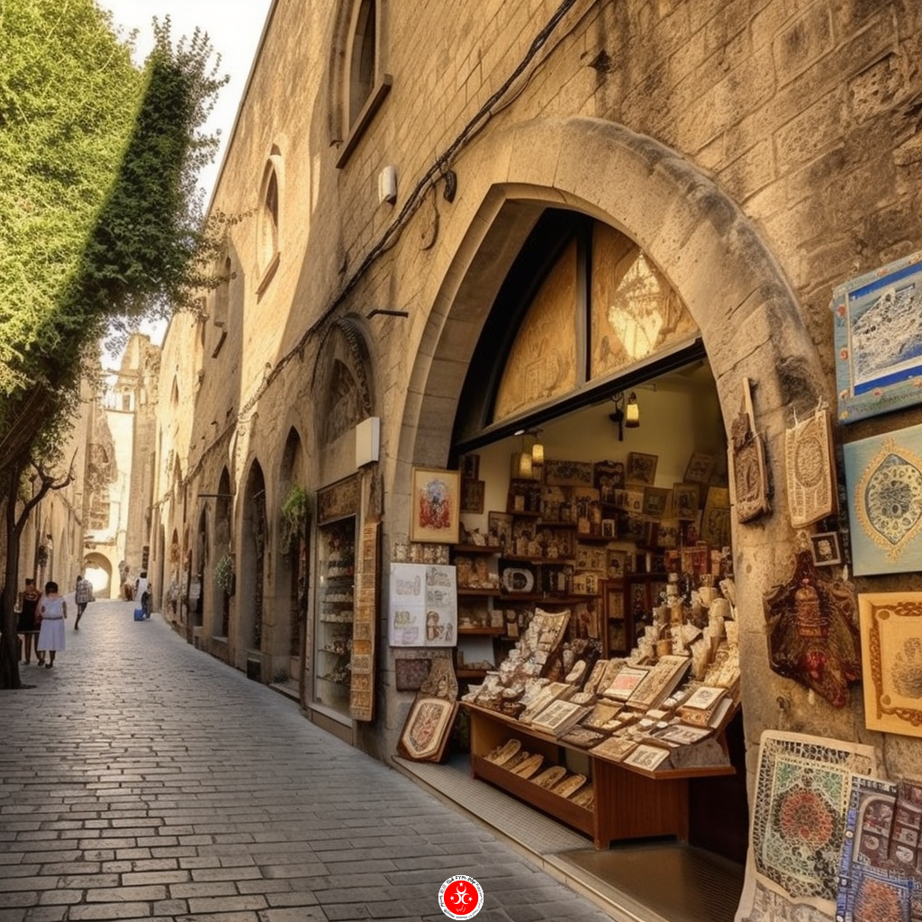 Пазаруване в стария град на Баку