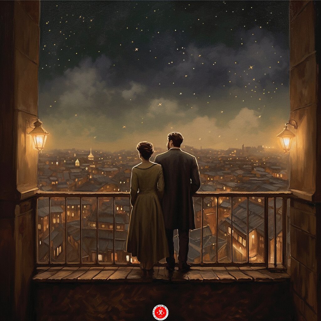 Звездно небе над връх Немрут