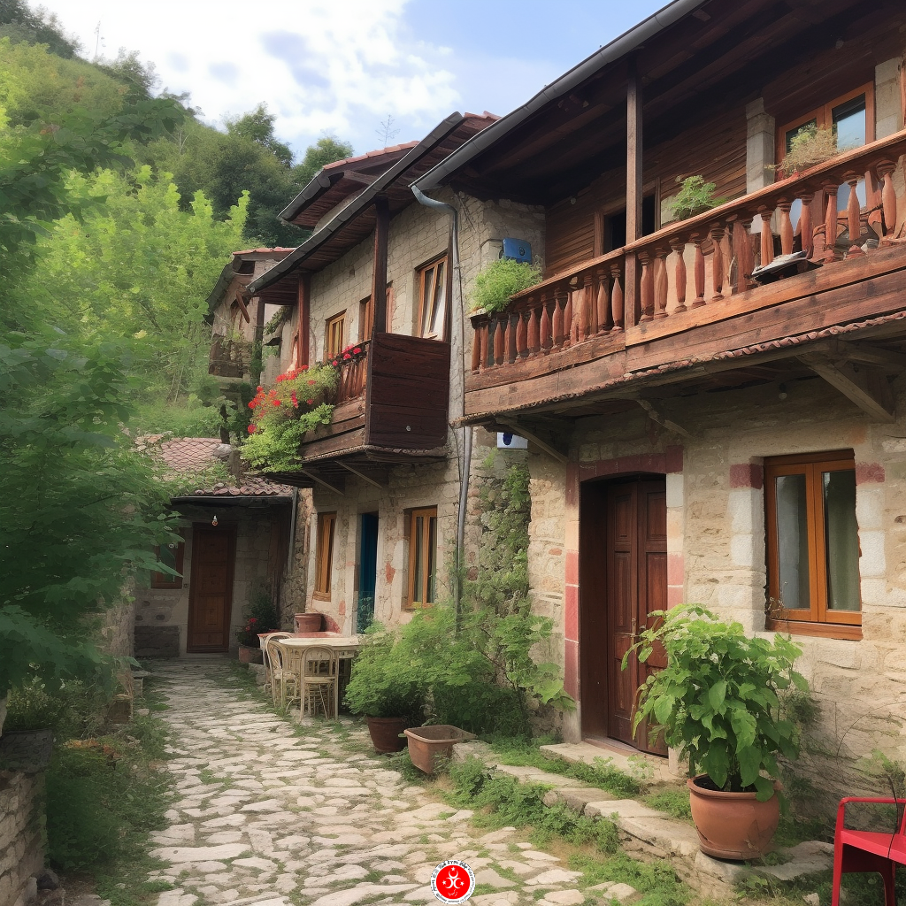 Gästehäuser im TÜRKISCHEN Dorf