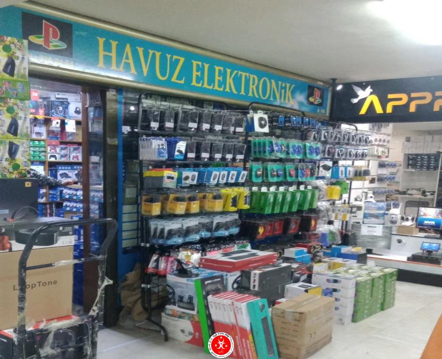 Elektronika-groothandel in Tahtakale Tahtakale elektronika-markt