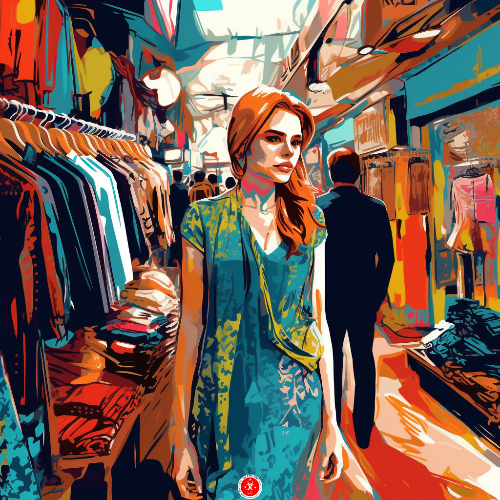 Groothandel in kledingmarkten in Turkije
