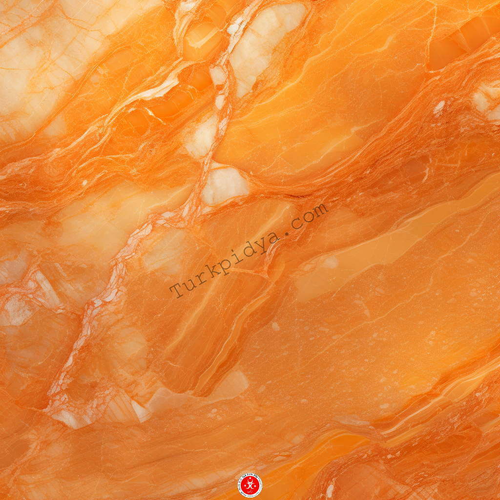 Rare orange marble