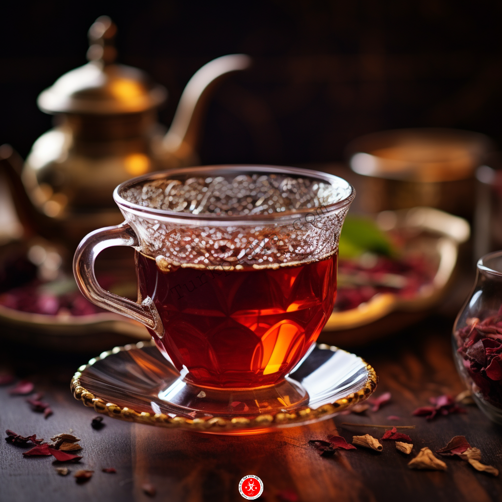 black Turkish tea