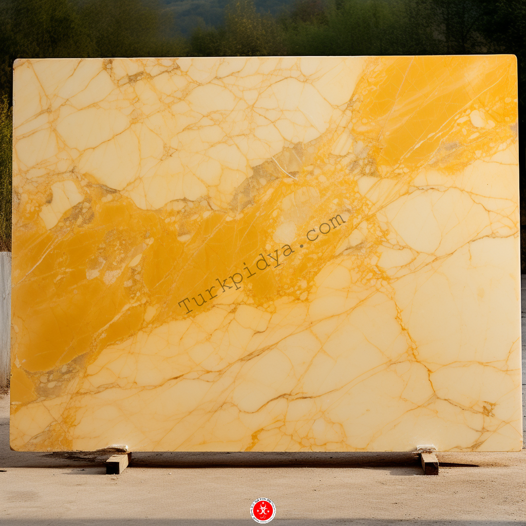 yelleow marble