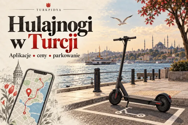 Hulajnogi w Turcji: aplikacje, ceny i parkowanie