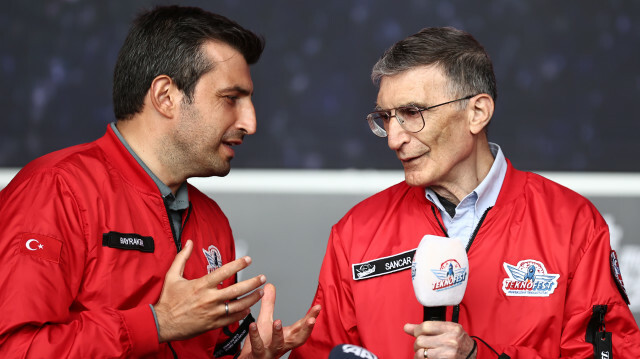 Aziz Sancar in Teknofest 1