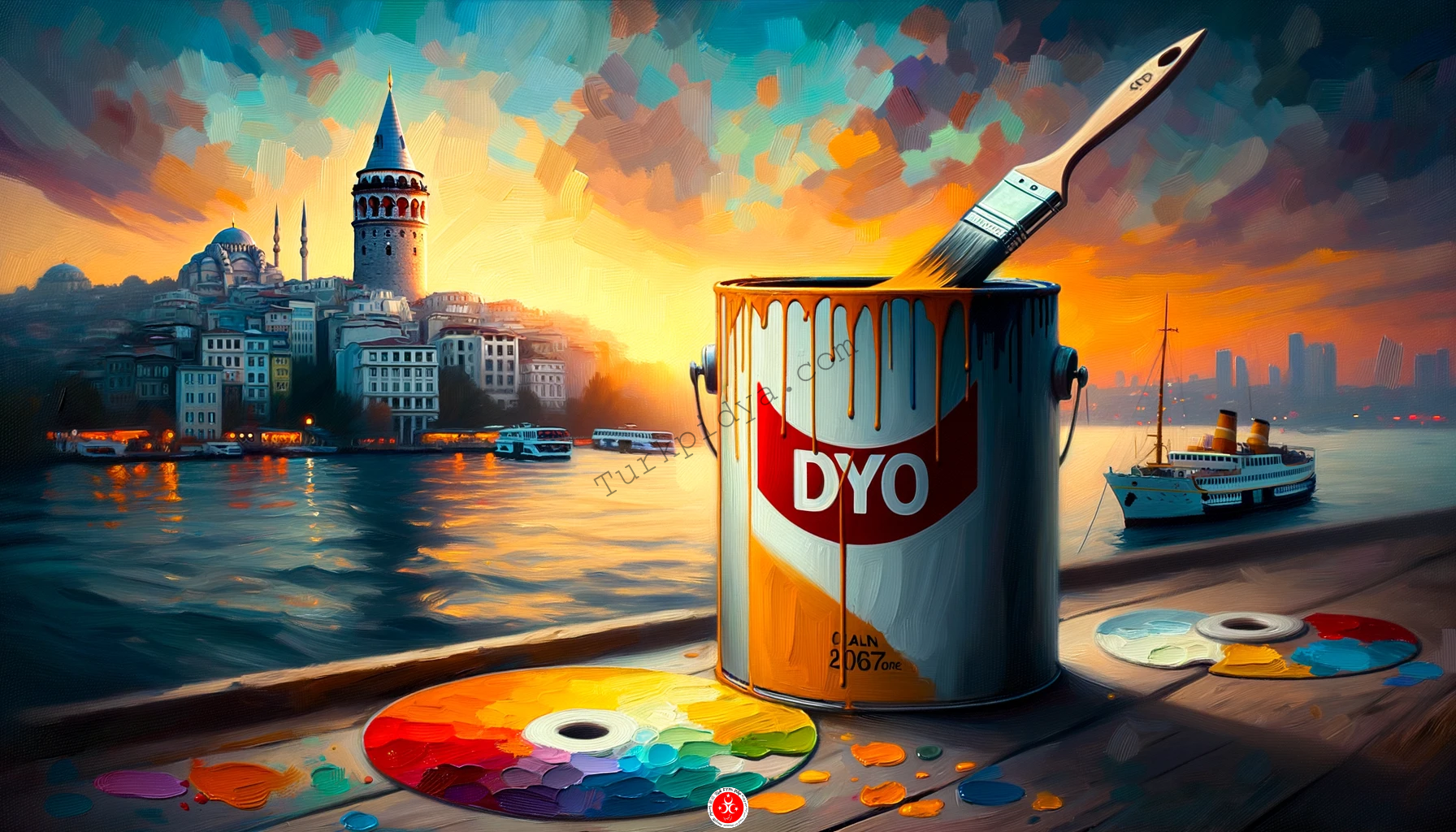 DYO paint in Turkey
