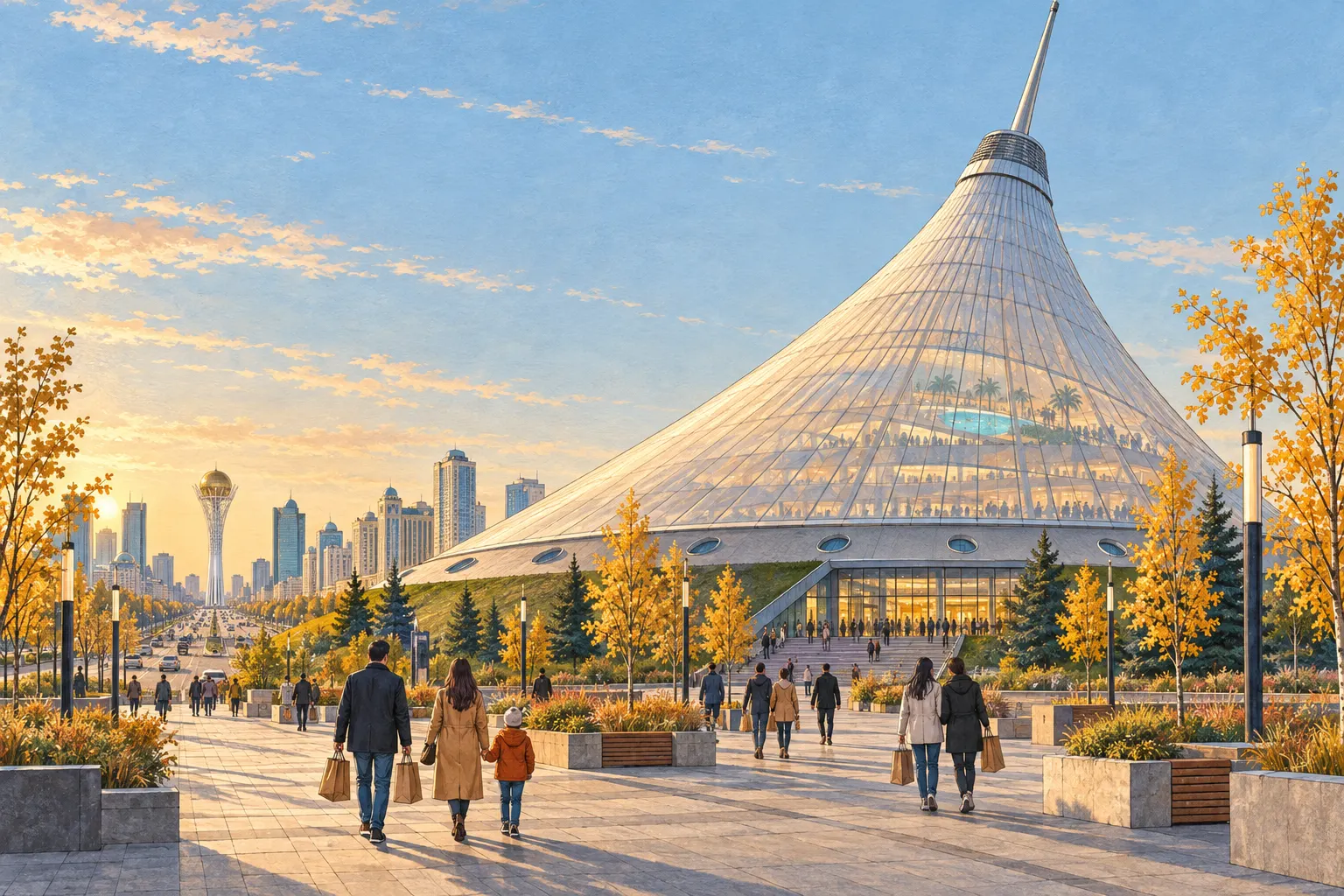 kazakhstan malls khan shatyr cover