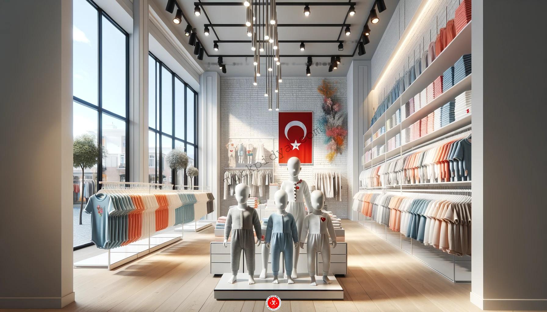 Commercio all'ingrosso di abbigliamento per bambini in Turchia