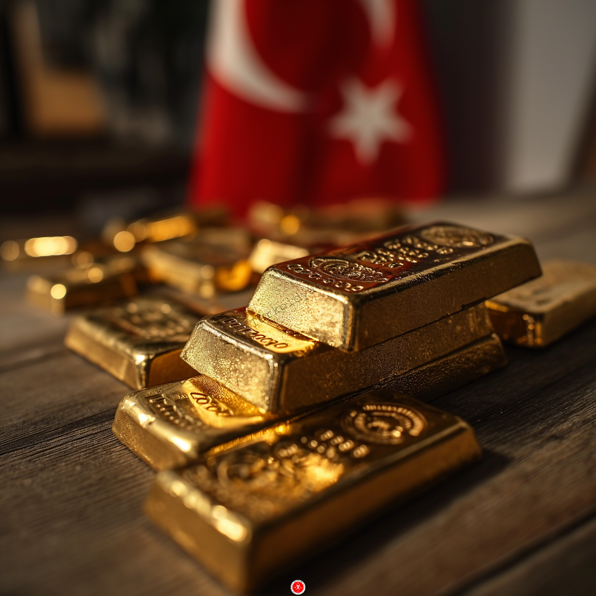 Gold bars in Turkey