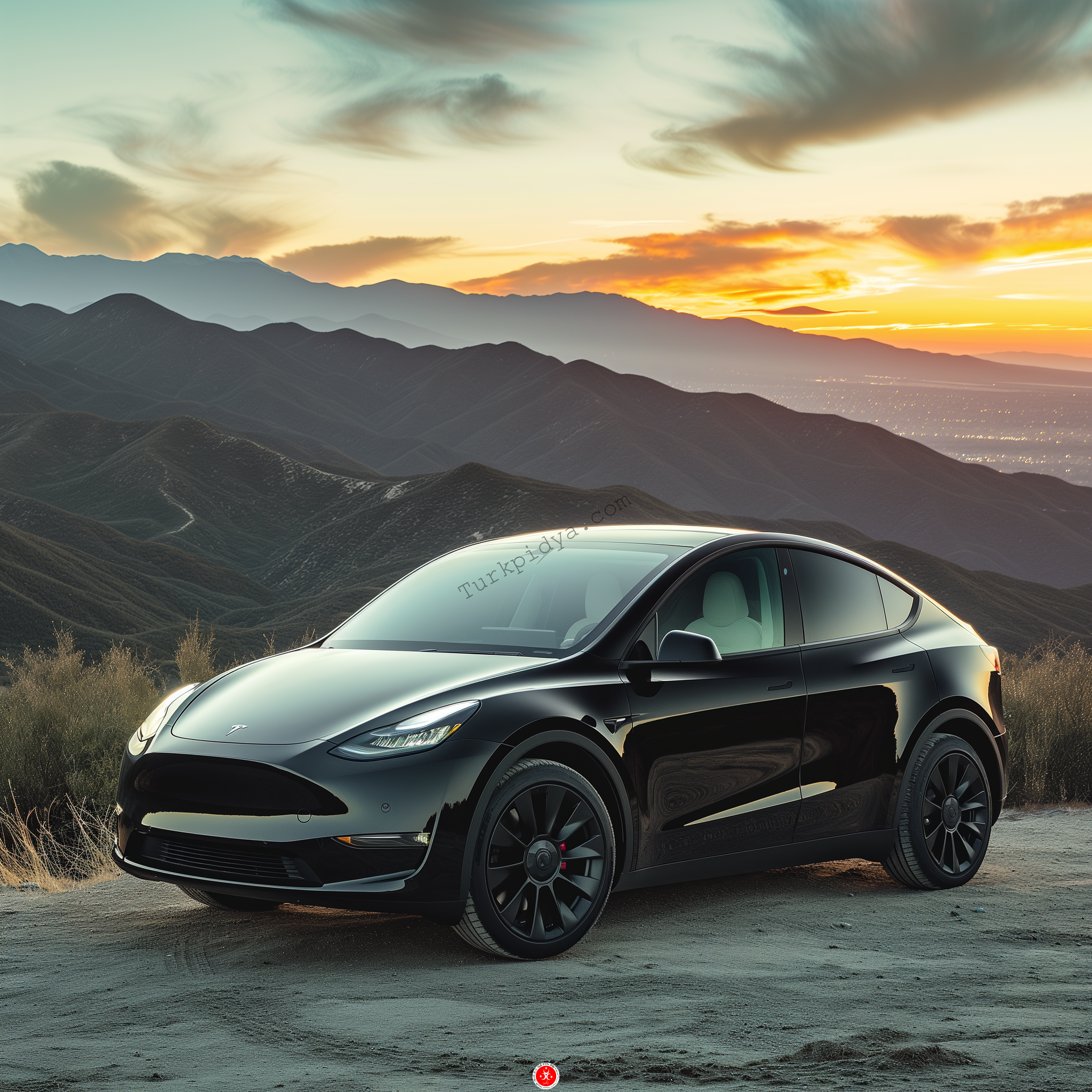 Tesla Y modell autó