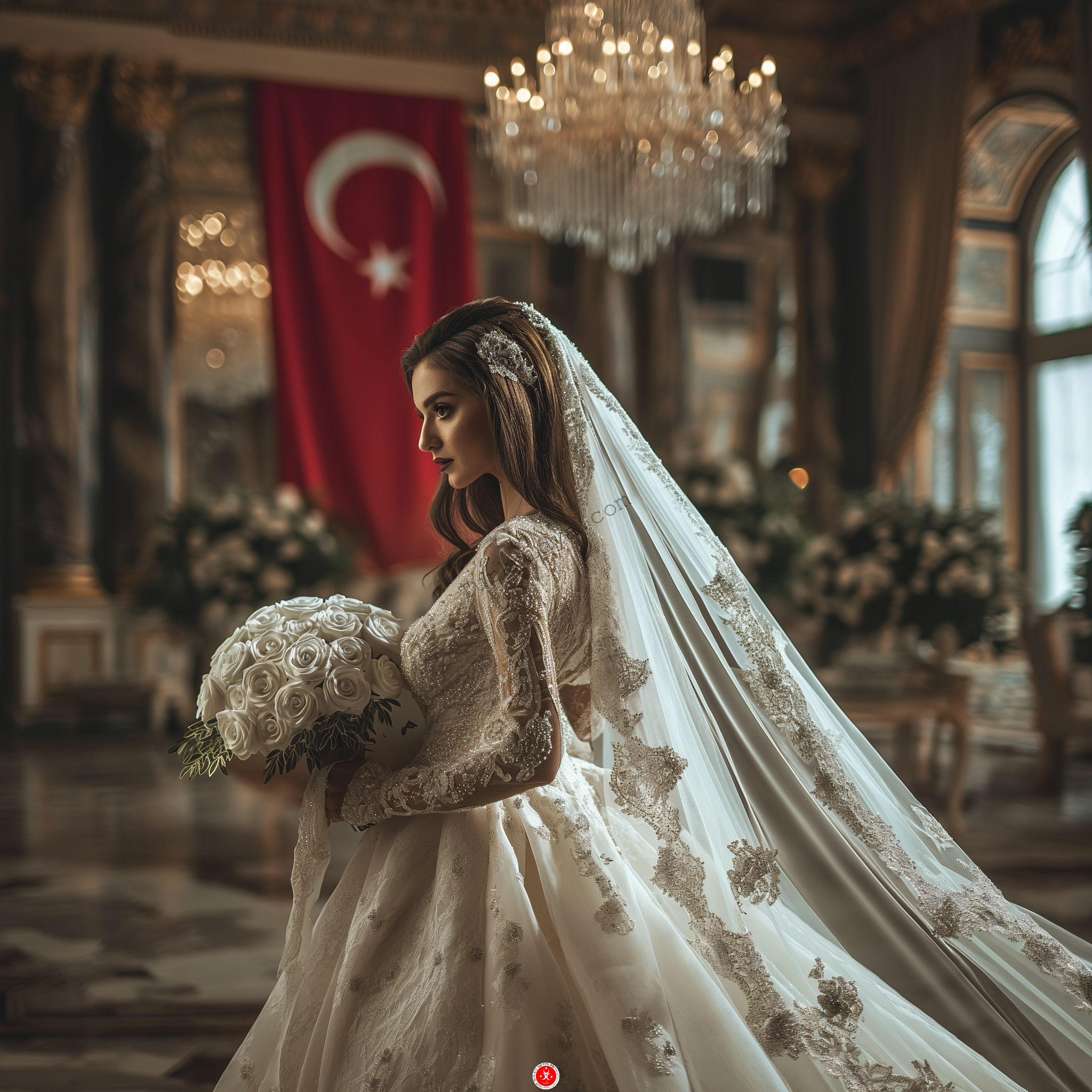 Turkish wedding dress