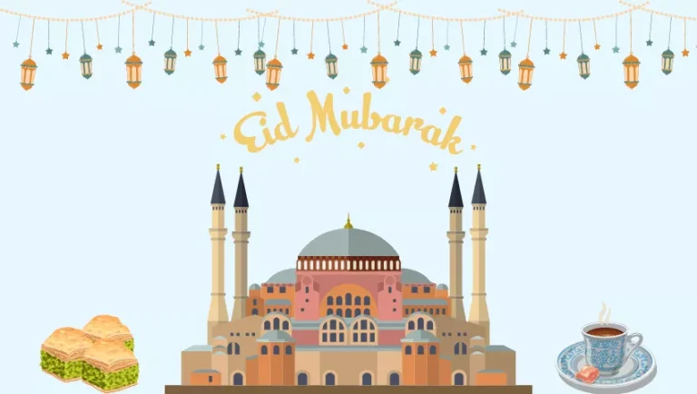 Lire la suite à propos de l’article L’Aïd al-Fitr en Turquie : Les fêtes de l’Aïd | Les traditions | Les horaires des prières de l’Aïd (Mis à jour en 2024)
