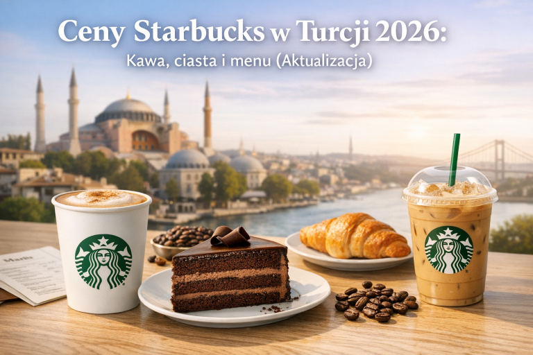 Ceny Starbucks w Turcji 2026: Kawa, ciasta i menu (Aktualizacja)