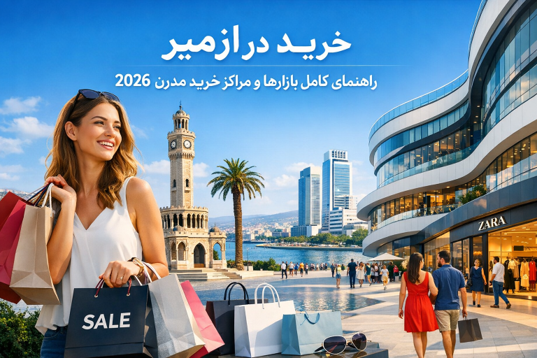 خرید در ازمیر: راهنمای کامل بازارها و مراکز خرید مدرن ۲۰۲۶