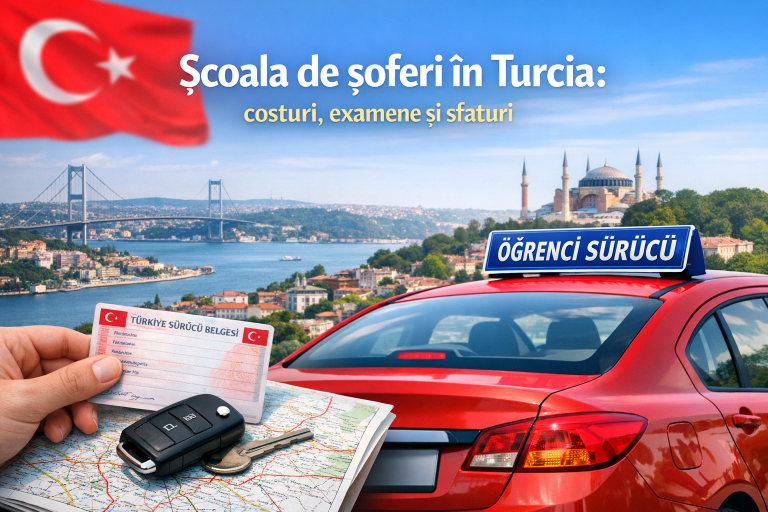 Școala de șoferi în Turcia: costuri, examene și sfaturi
