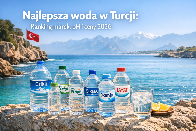 Najlepsza woda w Turcji: Ranking marek, pH i ceny 2026