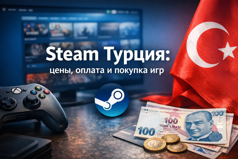 Steam Турция: цены, оплата и покупка игр