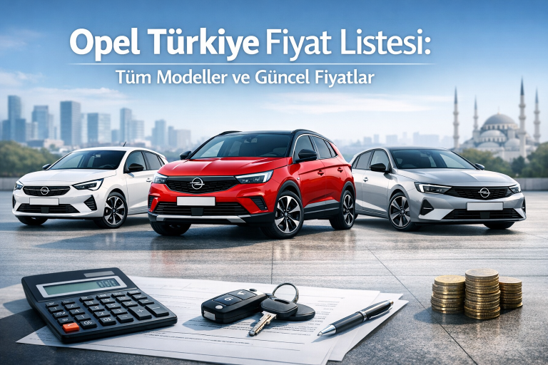 Opel Türkiye Fiyat Listesi: Tüm Modeller ve Güncel Fiyatlar