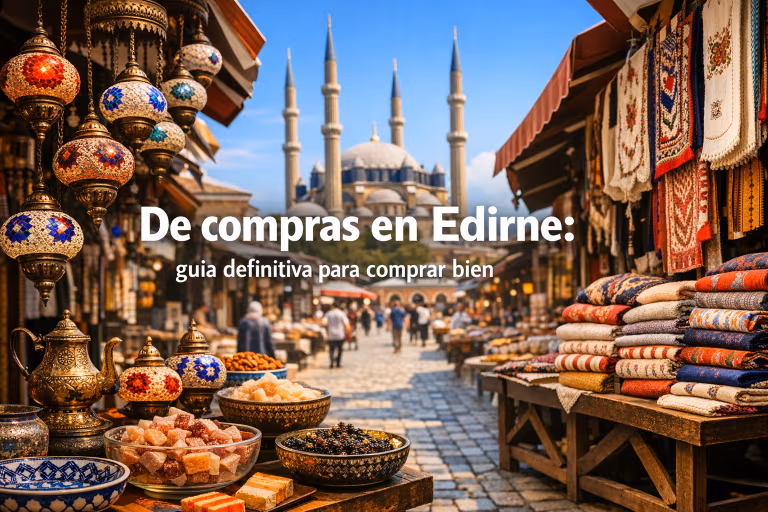 De compras en Edirne: guía definitiva para comprar bien