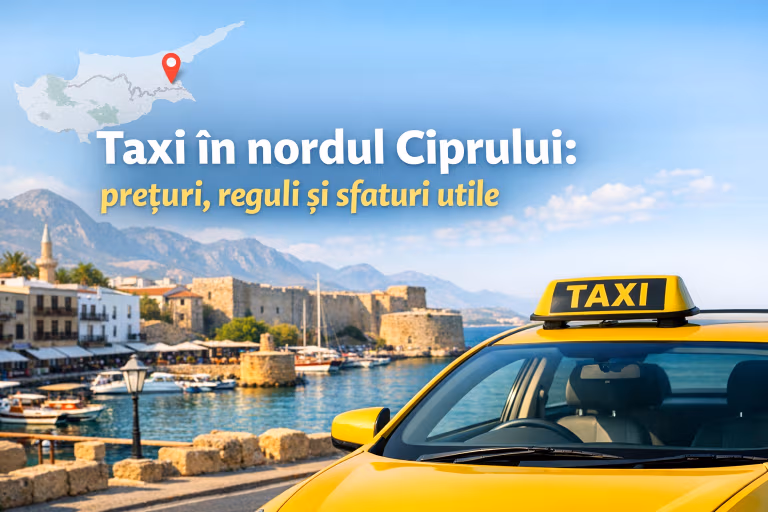 Taxi în nordul Ciprului: prețuri, reguli și sfaturi utile