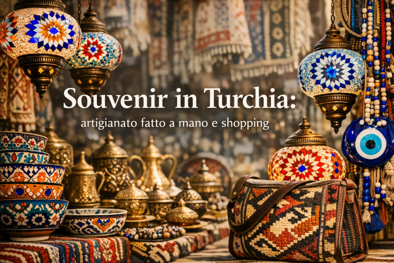 Souvenir in Turchia: artigianato fatto a mano e shopping