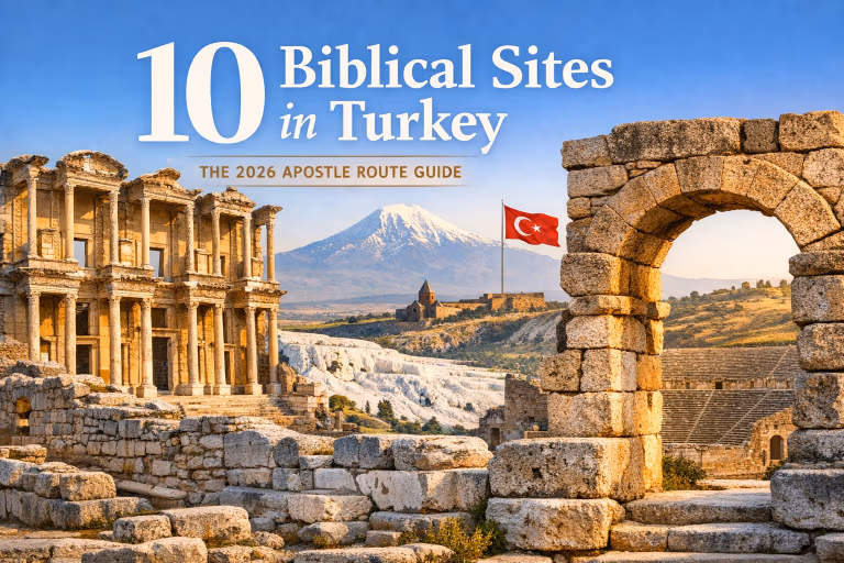 10 Biblical Sites in Turkey: The 2026 Apostle Route Guide
