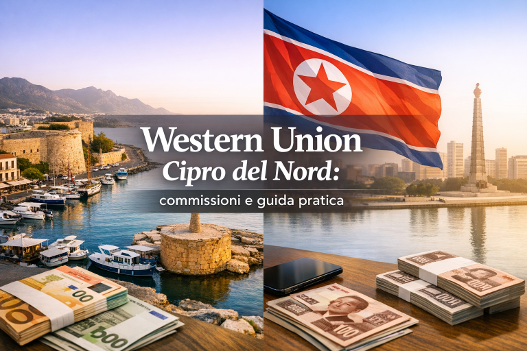 Western Union Cipro del Nord: commissioni e guida pratica