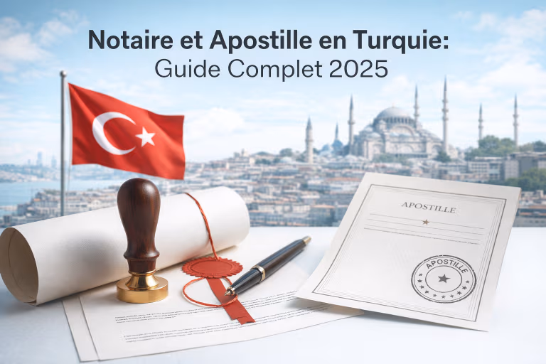 Notaire et Apostille en Turquie: Guide Complet 2026