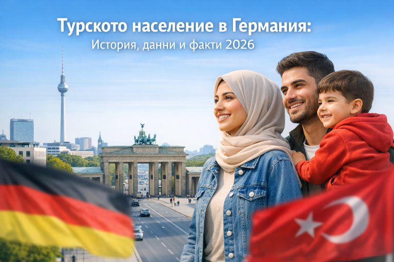 Турското население в Германия: История, данни и факти 2026