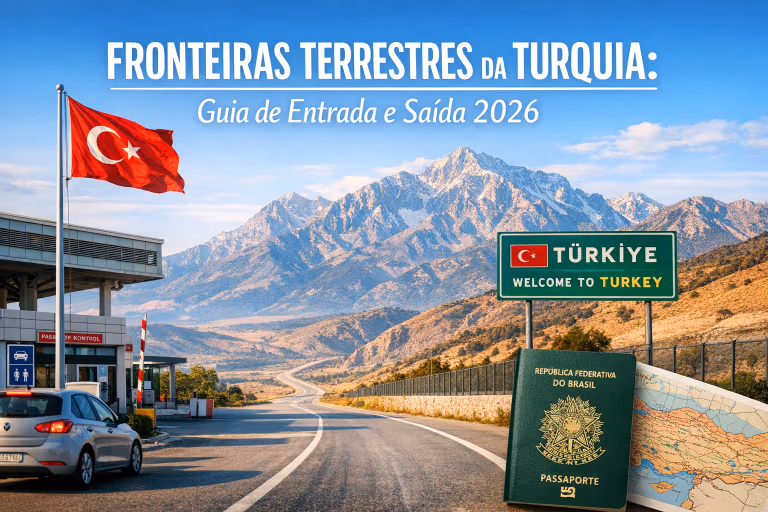 Fronteiras Terrestres da Turquia: Guia de Entrada e Saída 2026
